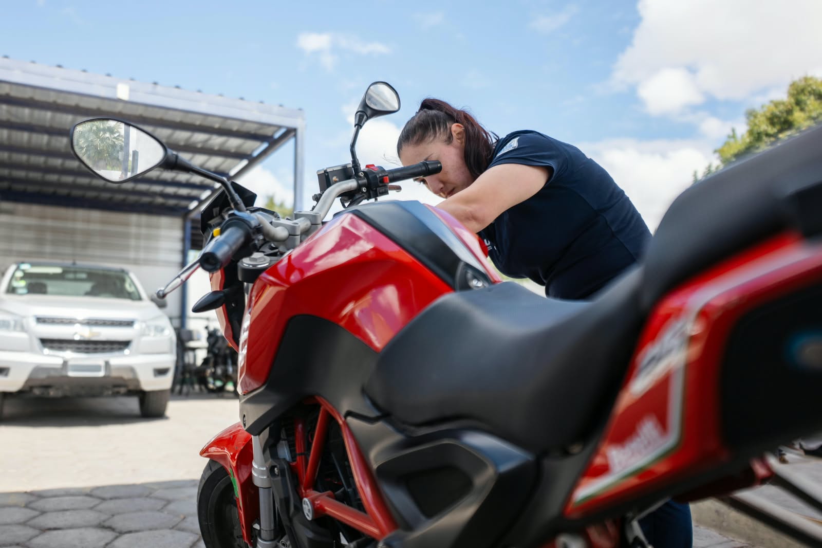 La verificación vehicular permitió detectar una moto con pedido de secuestro vigente