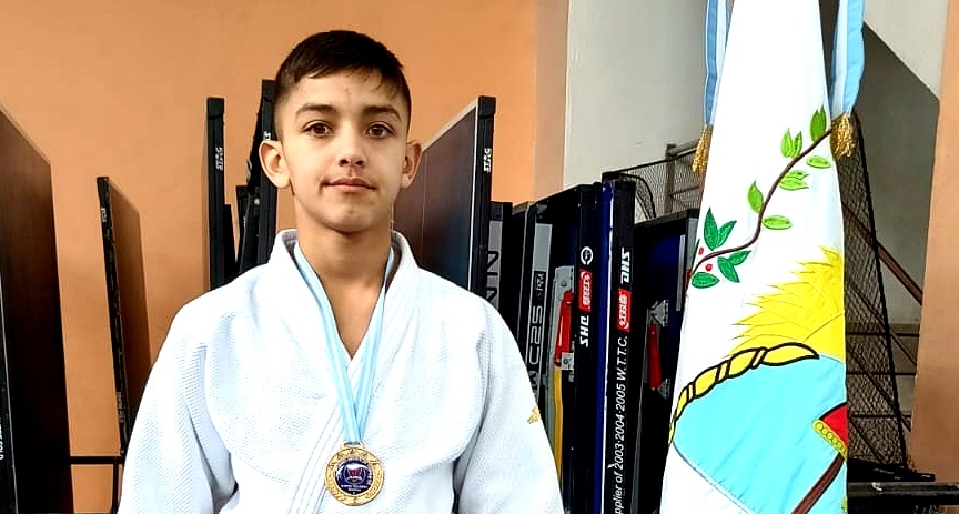 Tomás Ferrandiz Quiroz brilló en Mendoza y apunta al Nacional Clausura y al Panamericano de Cancún de judo.